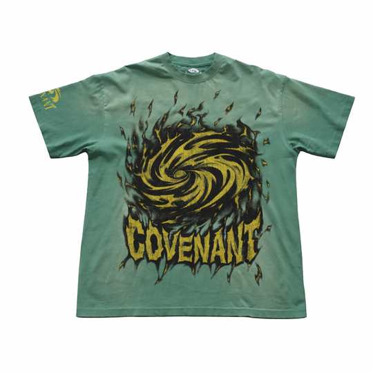 Covenant Conflagration Heart (Teal) T-Shirt